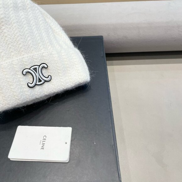 Celine hat wool blend knitted hat - Picture 4 of 8